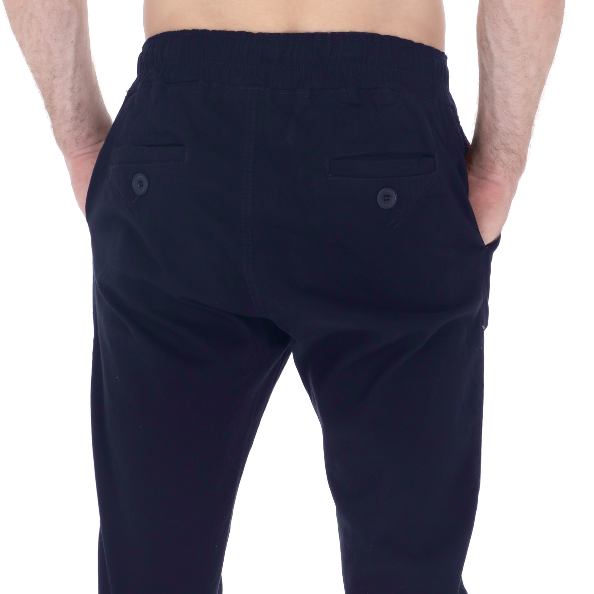 Foto 6 pulgar | Jogger Slim De Gabardina Para Hombre Color Azul Marino Chb Chili Beans Clothing Co.