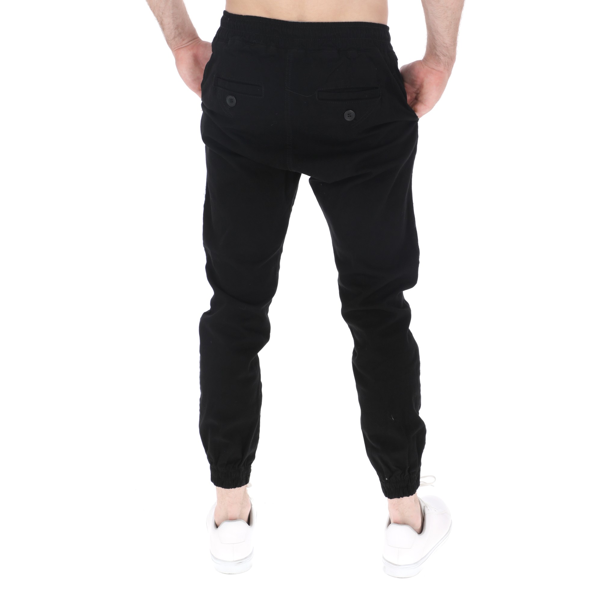 Foto 2 | Jogger Slim De Gabardina Para Hombre Color Negro Chb Chili Beans Clothing Co.