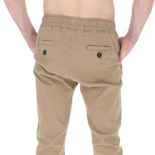 Foto 2 | Jogger Slim De Gabardina Para Hombre Color Beige Chb Chili Beans Clothing Co.