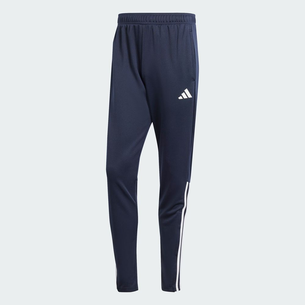 Foto 4 pulgar | Pants Ajustados Aeroready Sereno Regular Cut 3 Franjas Pierna Cónica Adidas Azul Hombre