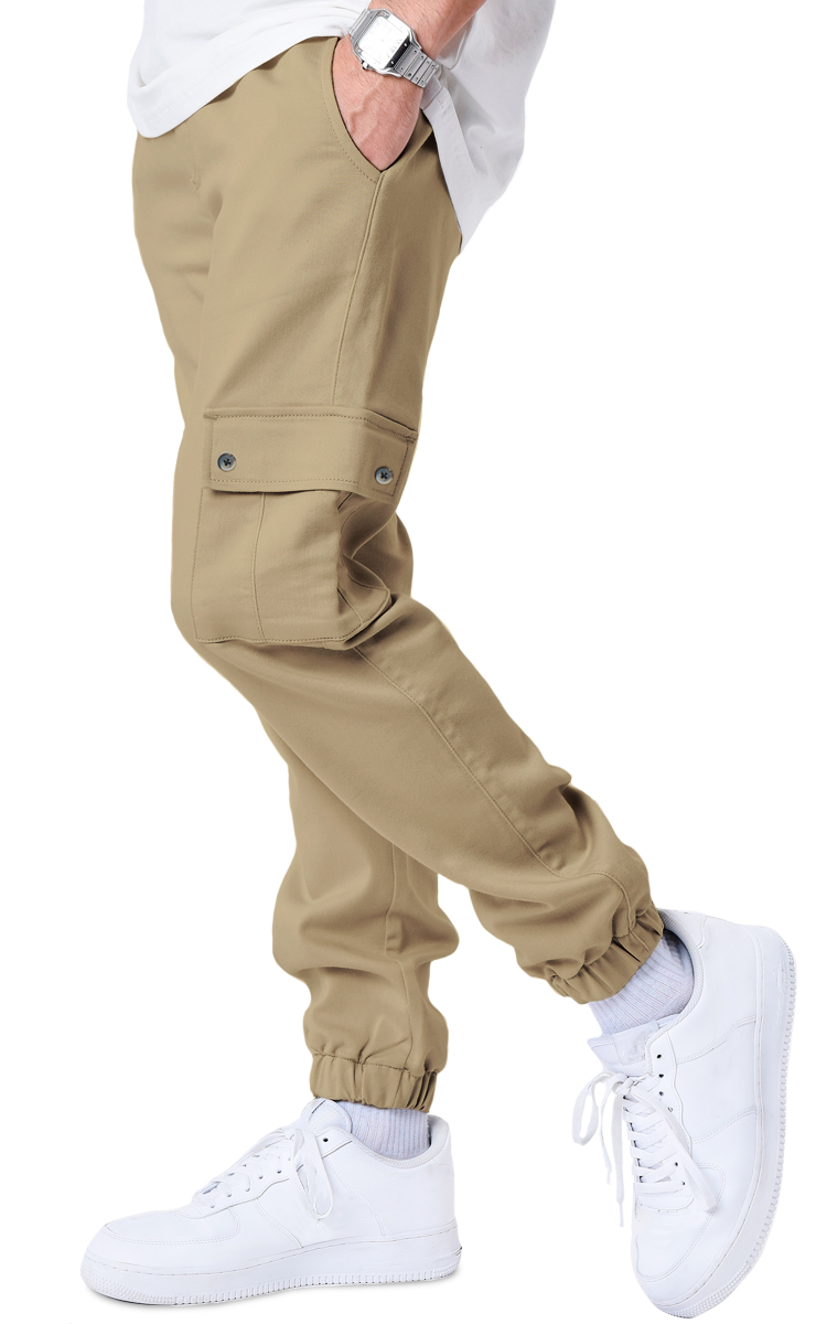 Foto 2 | Pantalón Cargo Jogger Bolsas Skinny Strech Hombre Shendy Vendy