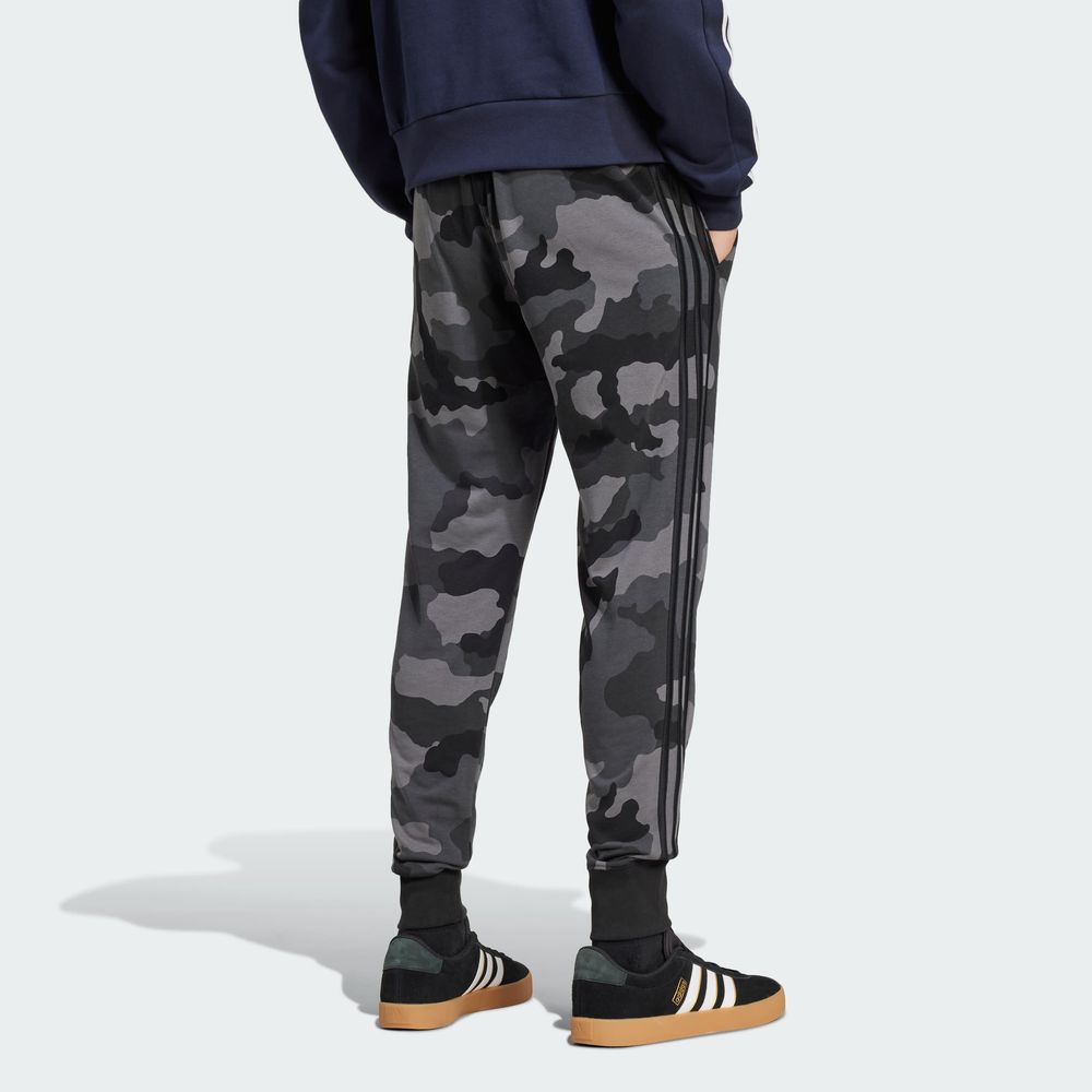 Foto 6 pulgar | Pants Seasonal Essentials Camuflaje Adidas Negro Hombre