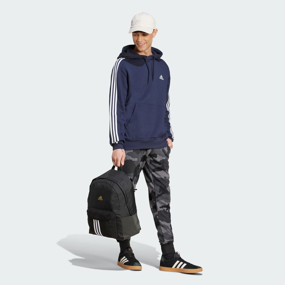 Foto 7 pulgar | Pants Seasonal Essentials Camuflaje Adidas Negro Hombre