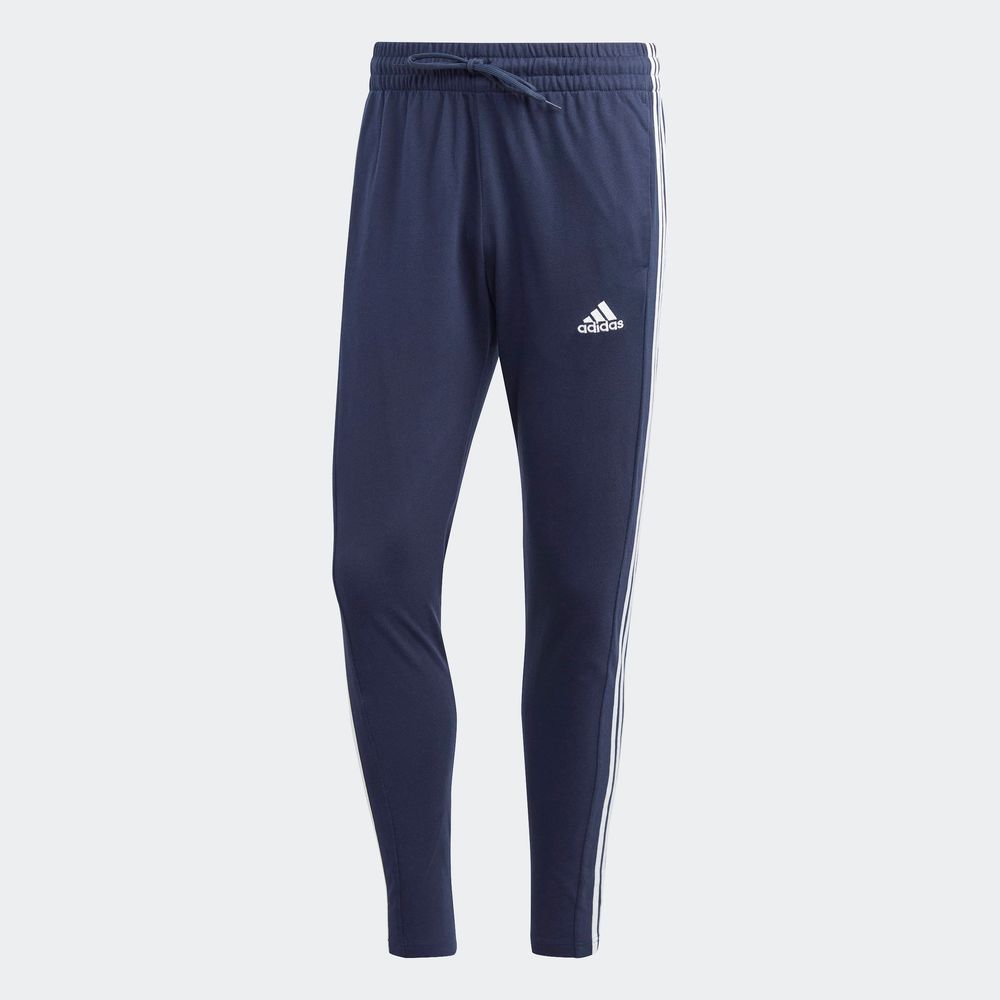 Foto 4 pulgar | Pants Adidas Essentials 3 Franjas Azul para Hombre