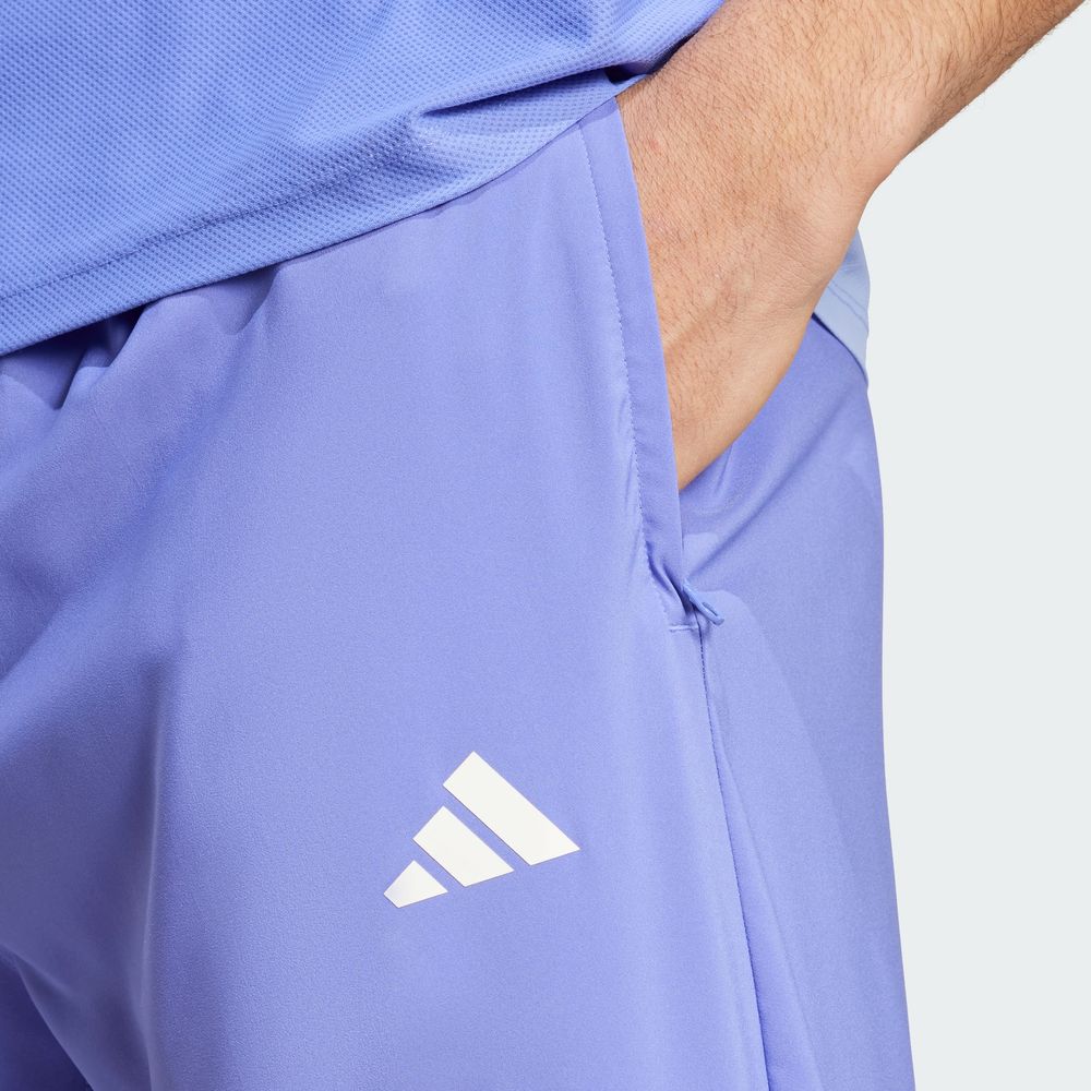 Foto 8 pulgar | Pants Own The Run Aeroready Adidas Azul Hombre