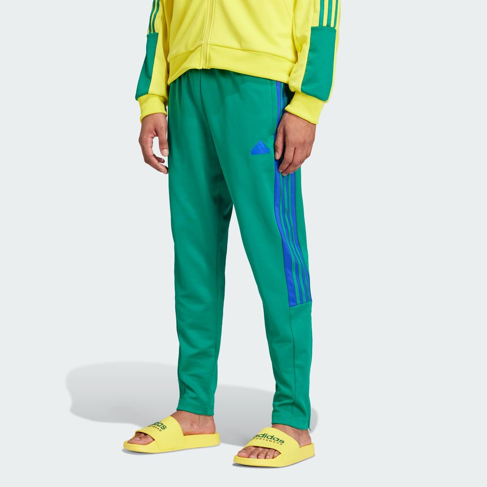 Foto 5 pulgar | Pants House Of Tiro Nations Pack Adidas Verde Hombre