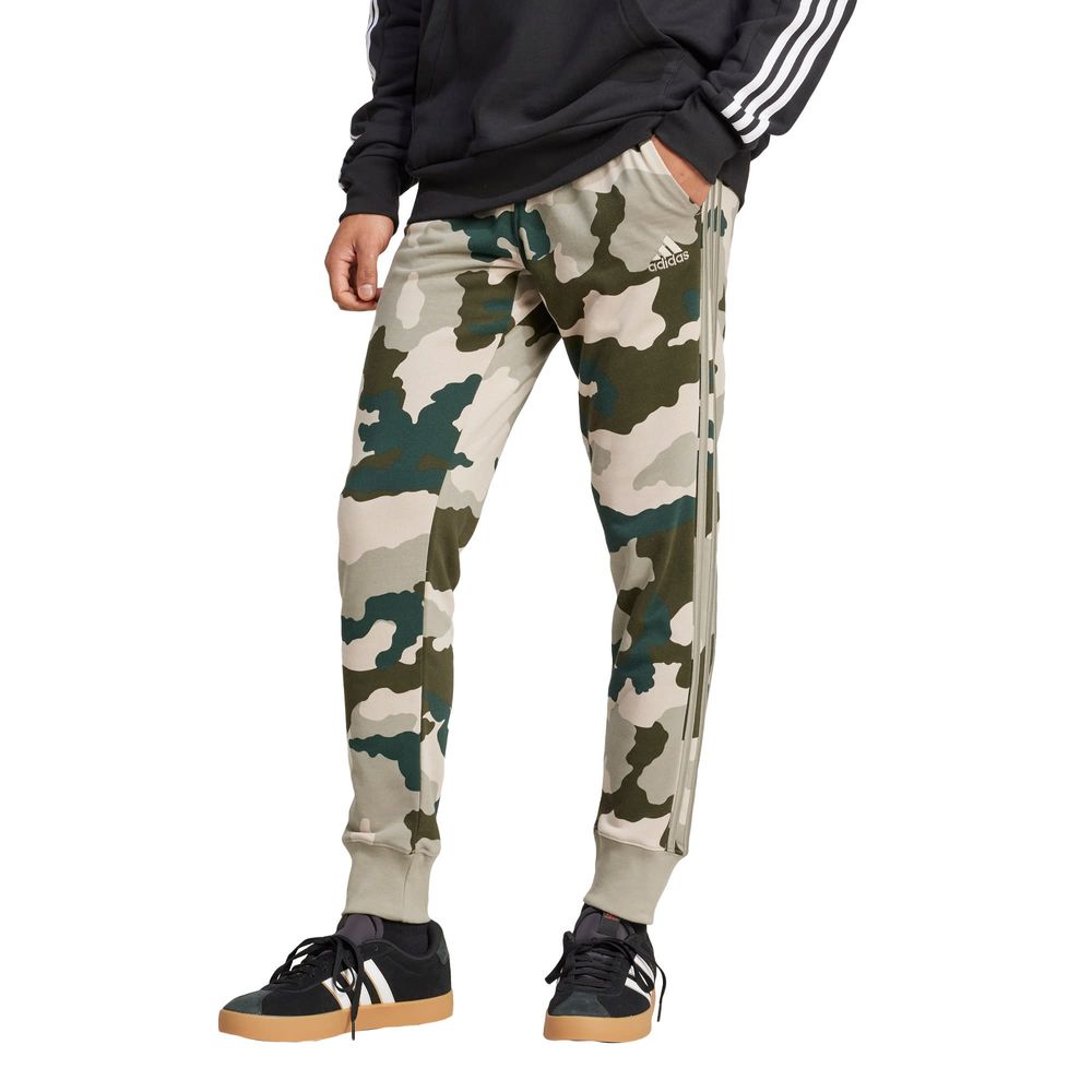 Foto 2 | Pants Seasonal Essentials Camuflaje Adidas Verde Hombre