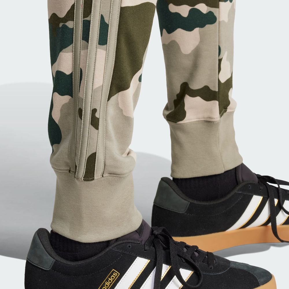 Foto 8 pulgar | Pants Seasonal Essentials Camuflaje Adidas Verde Hombre