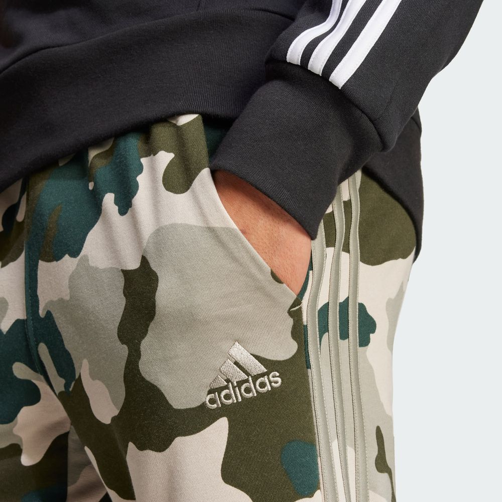 Foto 8 | Pants Seasonal Essentials Camuflaje Adidas Verde Hombre