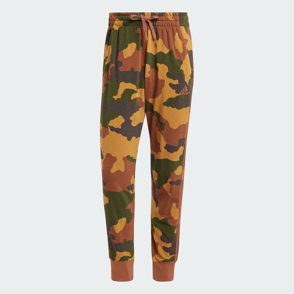 Foto 4 pulgar | Pants Seasonal Essentials Camuflaje Adidas Café Hombre