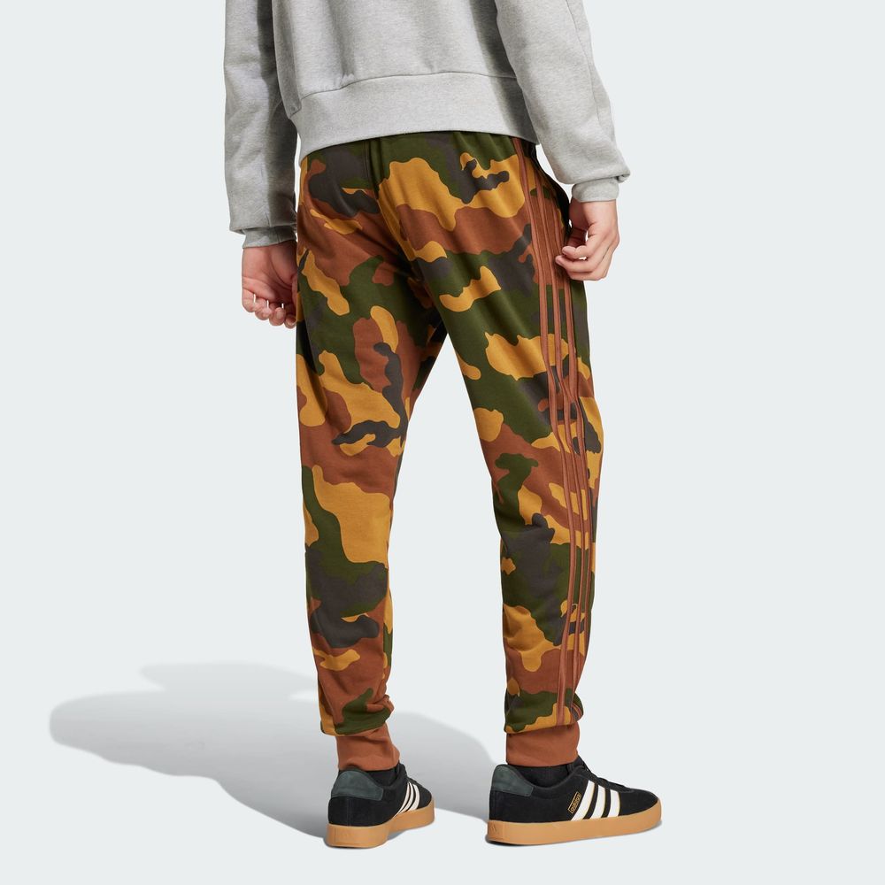 Foto 6 pulgar | Pants Seasonal Essentials Camuflaje Adidas Café Hombre