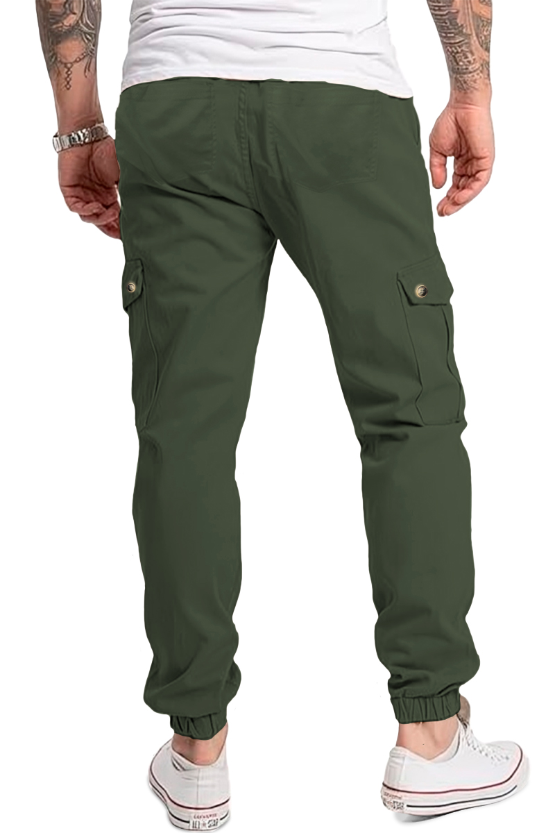 Foto 3 pulgar | Jogger Shendy Vendy Cargo Strech para Hombre