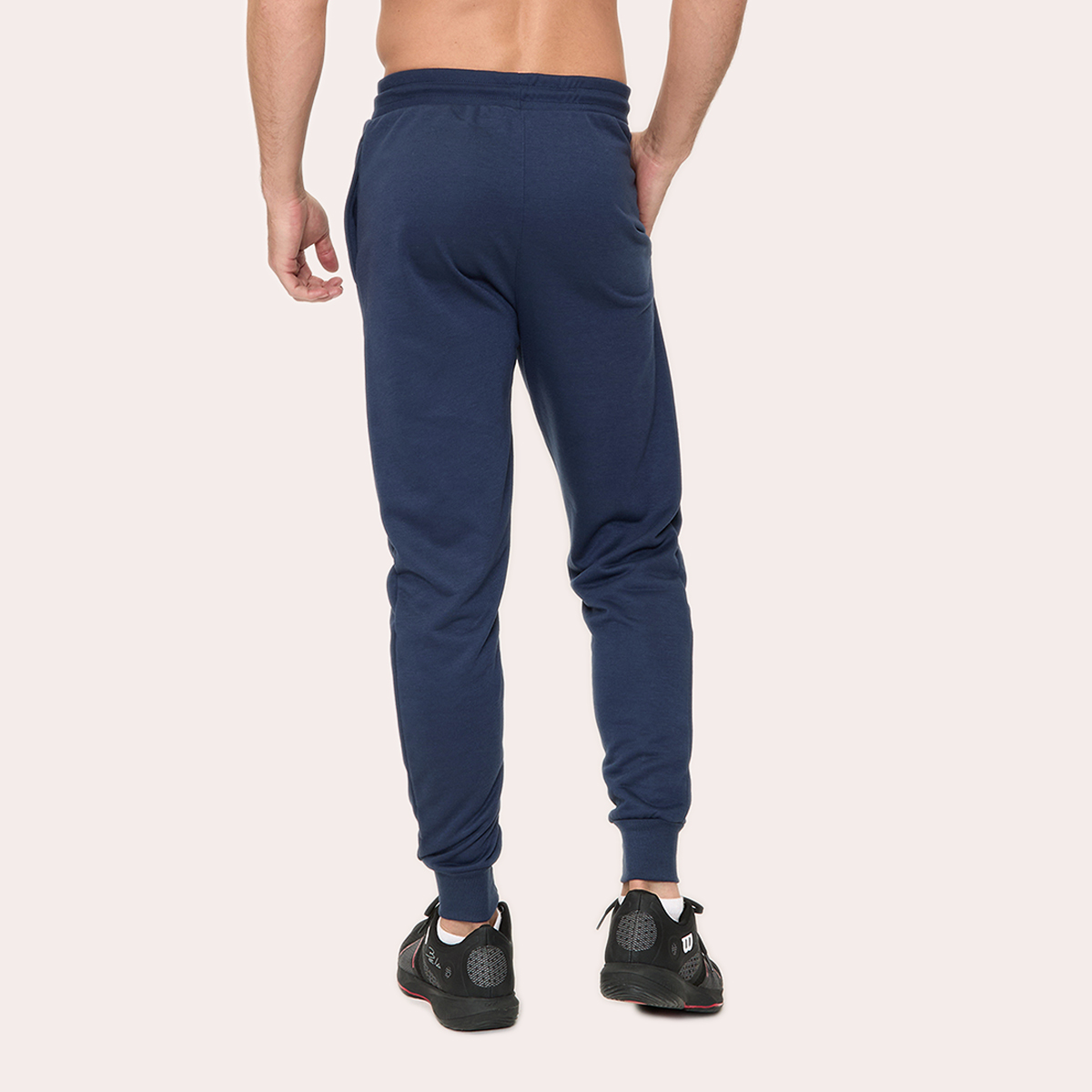 Foto 5 pulgar | Jogger Wilson French Terry Cómodo Para Hombre