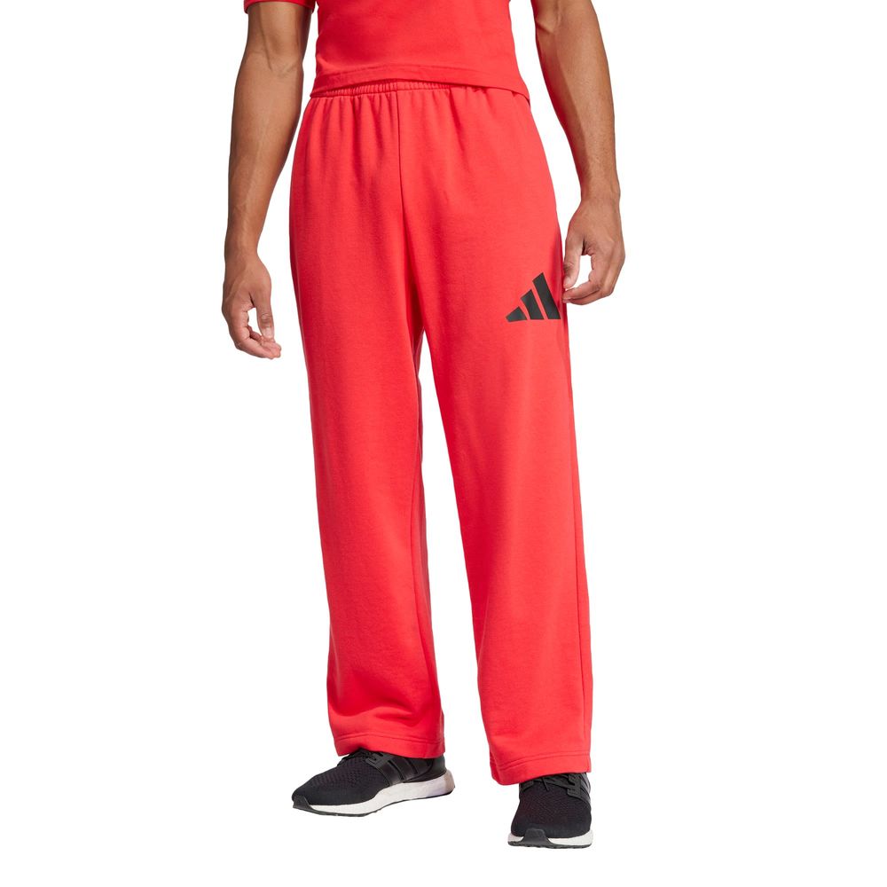 Foto 2 | M Wide Pant Ft Adidas Rojo Hombre