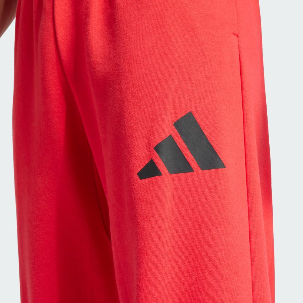 Foto 7 pulgar | M Wide Pant Ft Adidas Rojo Hombre