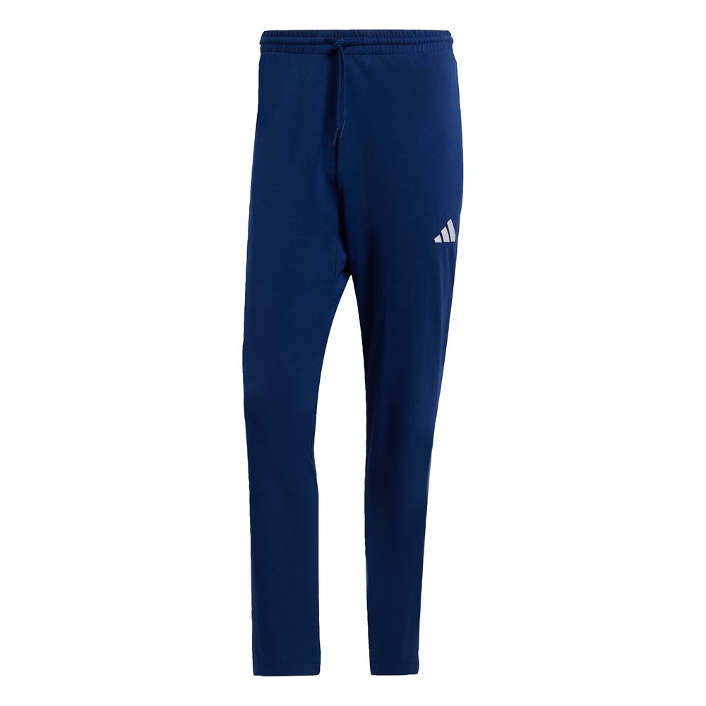 Foto 2 pulgar | Pants Essentials Single Jersey Small Logo Adidas Azul Hombre