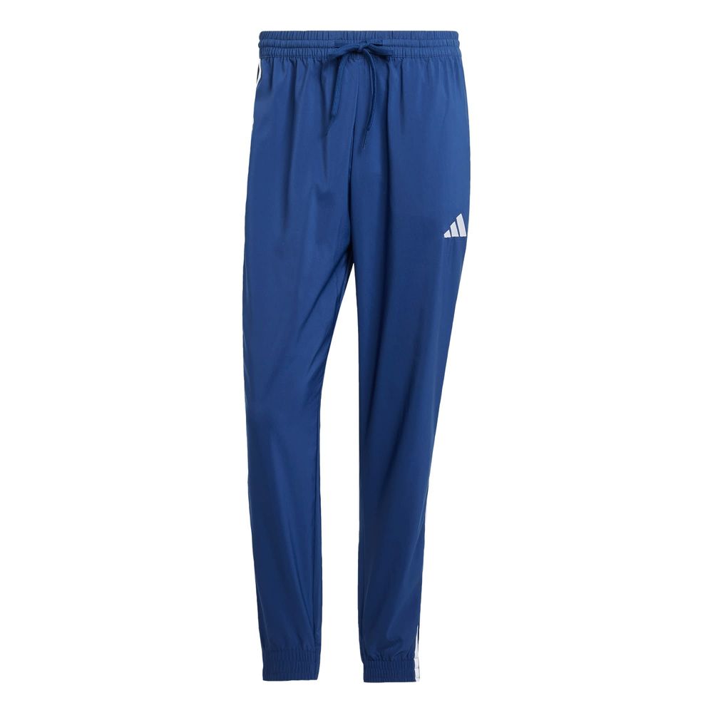 Foto 1 | Pants Essentials 3 Franjas Tejidos Adidas Azul Hombre