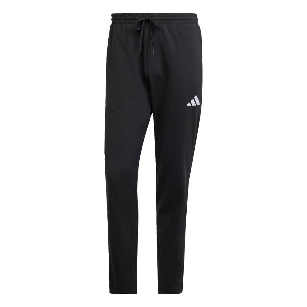 Foto 2 pulgar | Pants Essentials Small Logo Single Jersey Adidas Negro Hombre