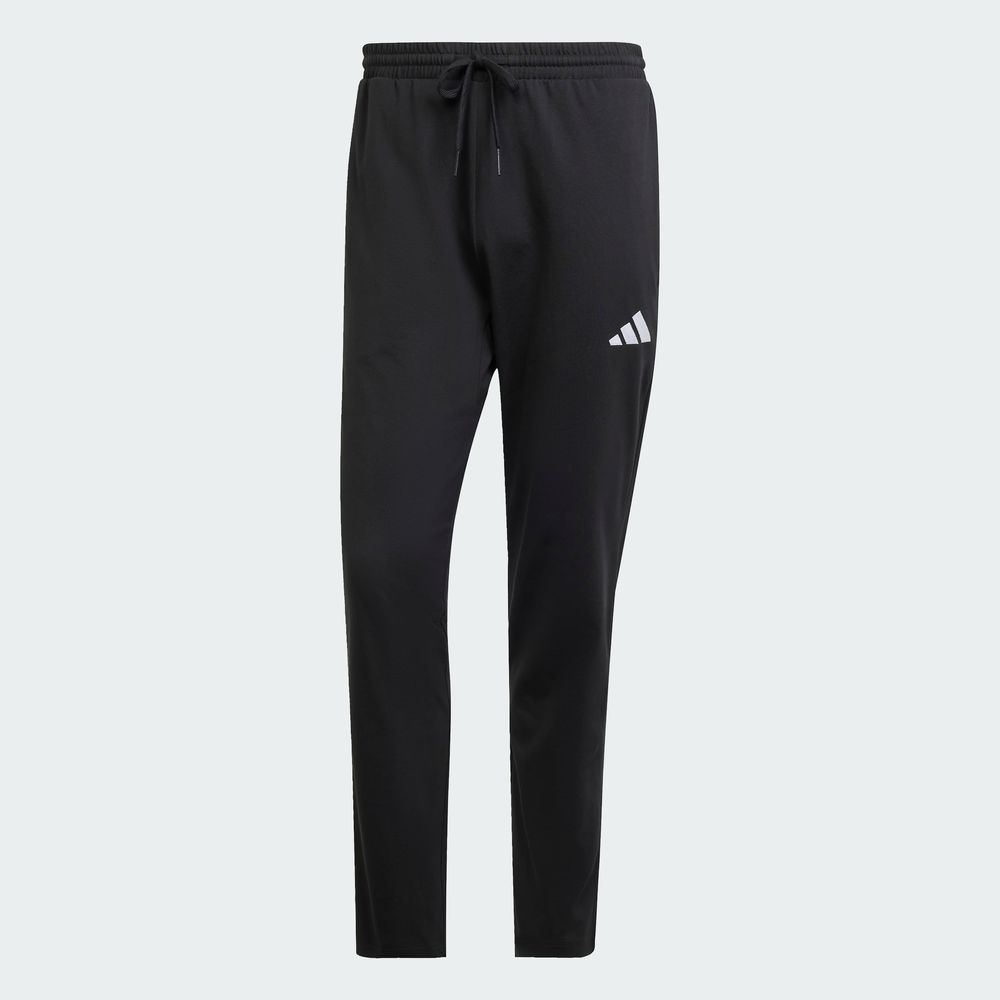 Foto 4 pulgar | Pants Essentials Small Logo Single Jersey Adidas Negro Hombre