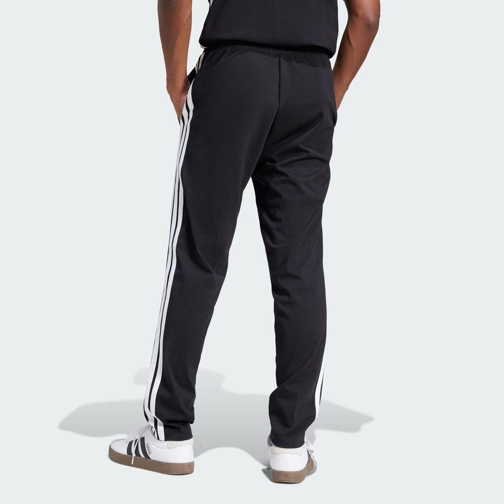 Foto 5 pulgar | Pants Essentials 3 Tiras Single Jersey Adidas Negro para Hombre
