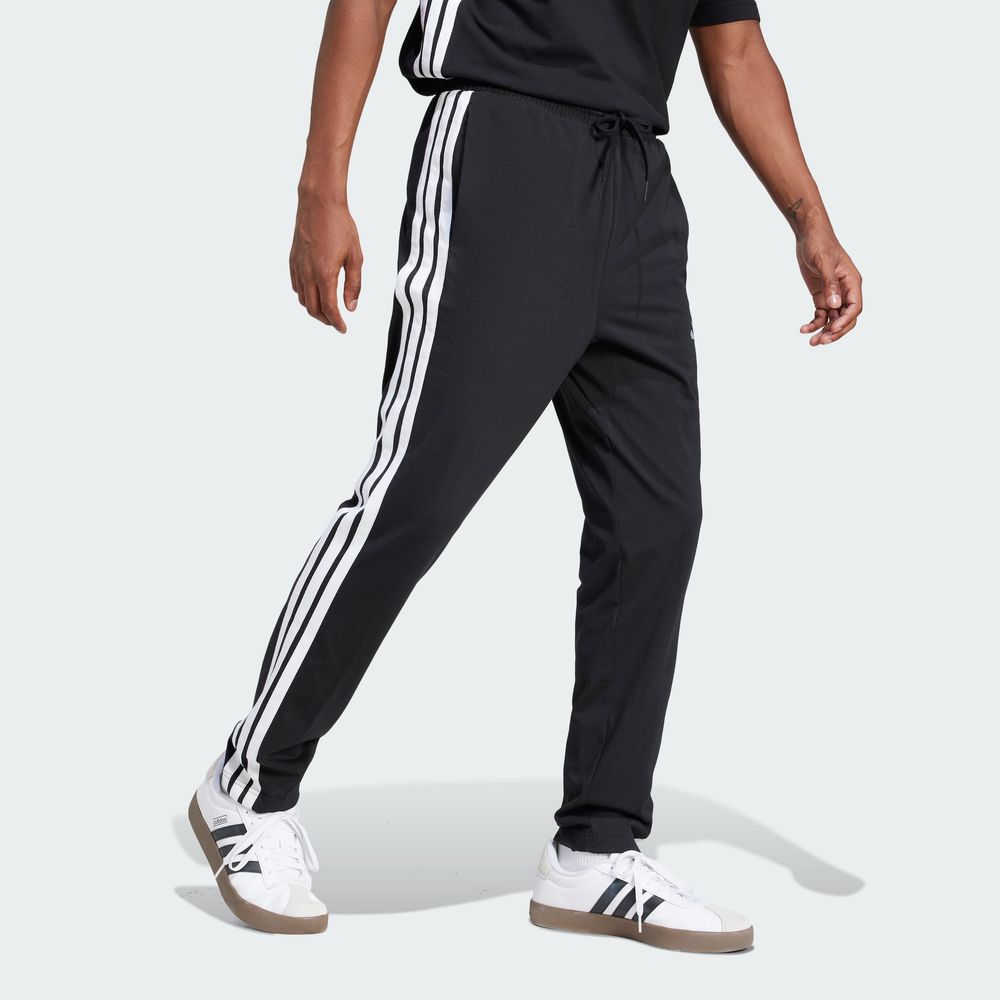 Foto 6 pulgar | Pants Essentials 3 Tiras Single Jersey Adidas Negro para Hombre