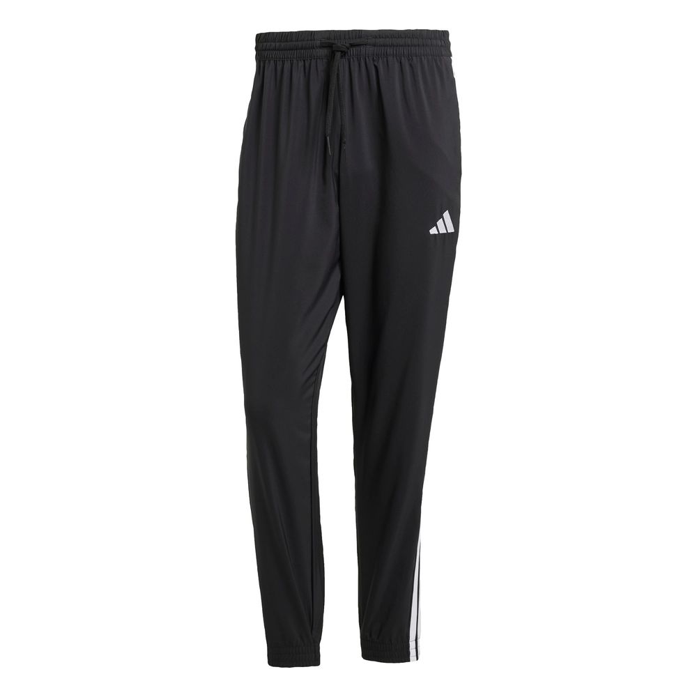 Foto 2 pulgar | Pants Essentials 3 Franjas Tejidos Adidas Negro Hombre