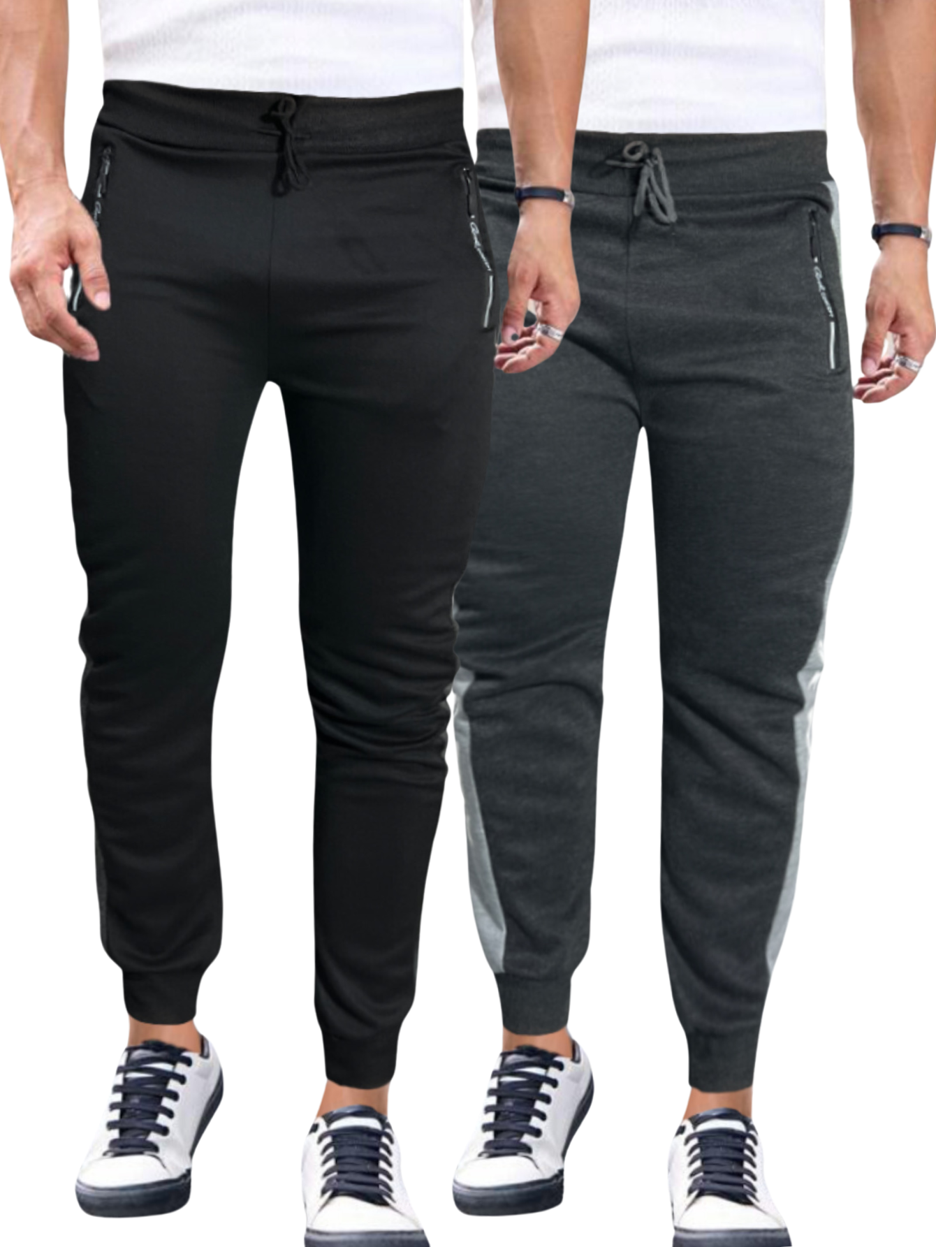 Set de 2 Joggers Pant-032 Variedad de Colores para Hombre