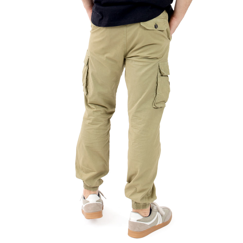 Foto 4 pulgar | Pantalón Jogger con Tapas Laterales Quarry Verde Olivo para Hombre