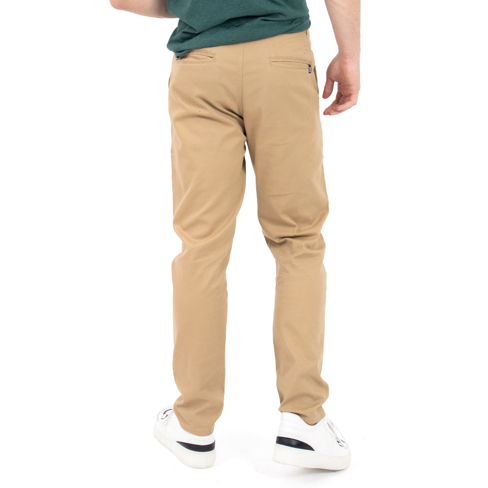 Foto 4 pulgar | Pantalón Para Hombre Liso Chino Quarry Color Khaki