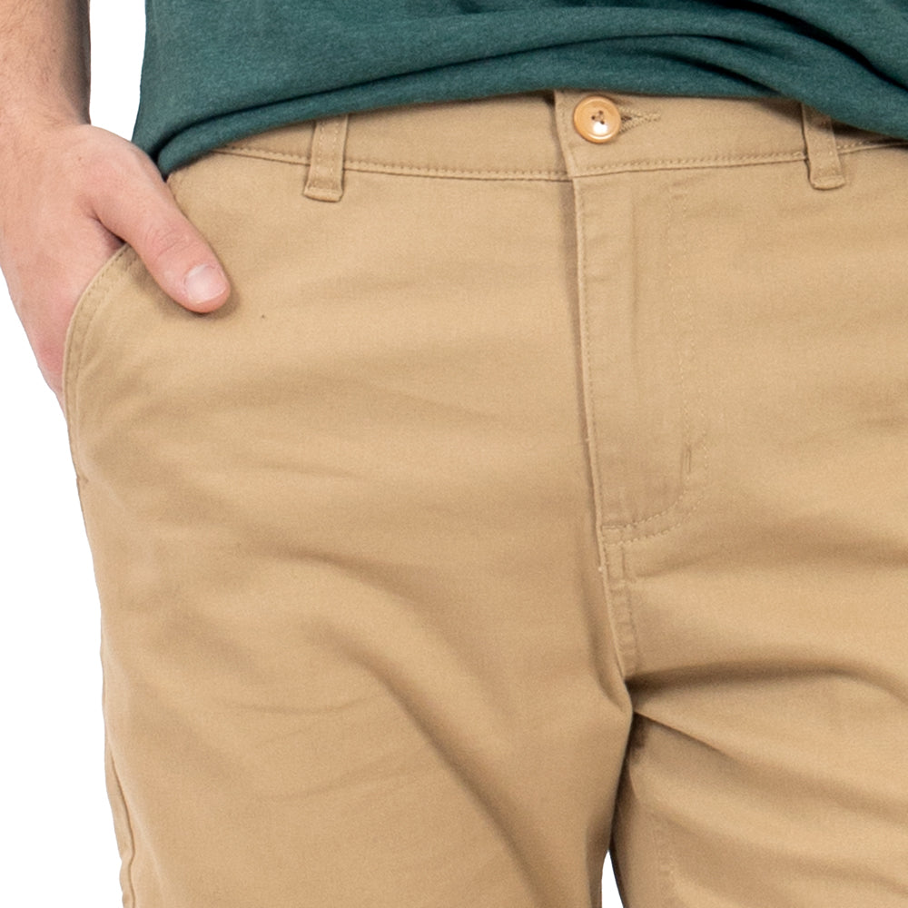 Foto 4 | Pantalón Para Hombre Liso Chino Quarry Color Khaki