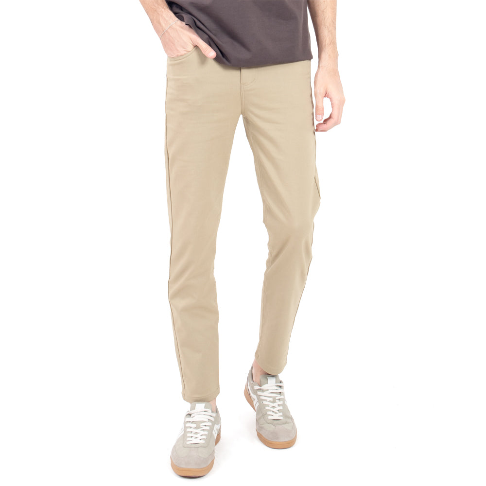 Pantalón de Nylon Básico Ligero Quarry Beige para Hombre