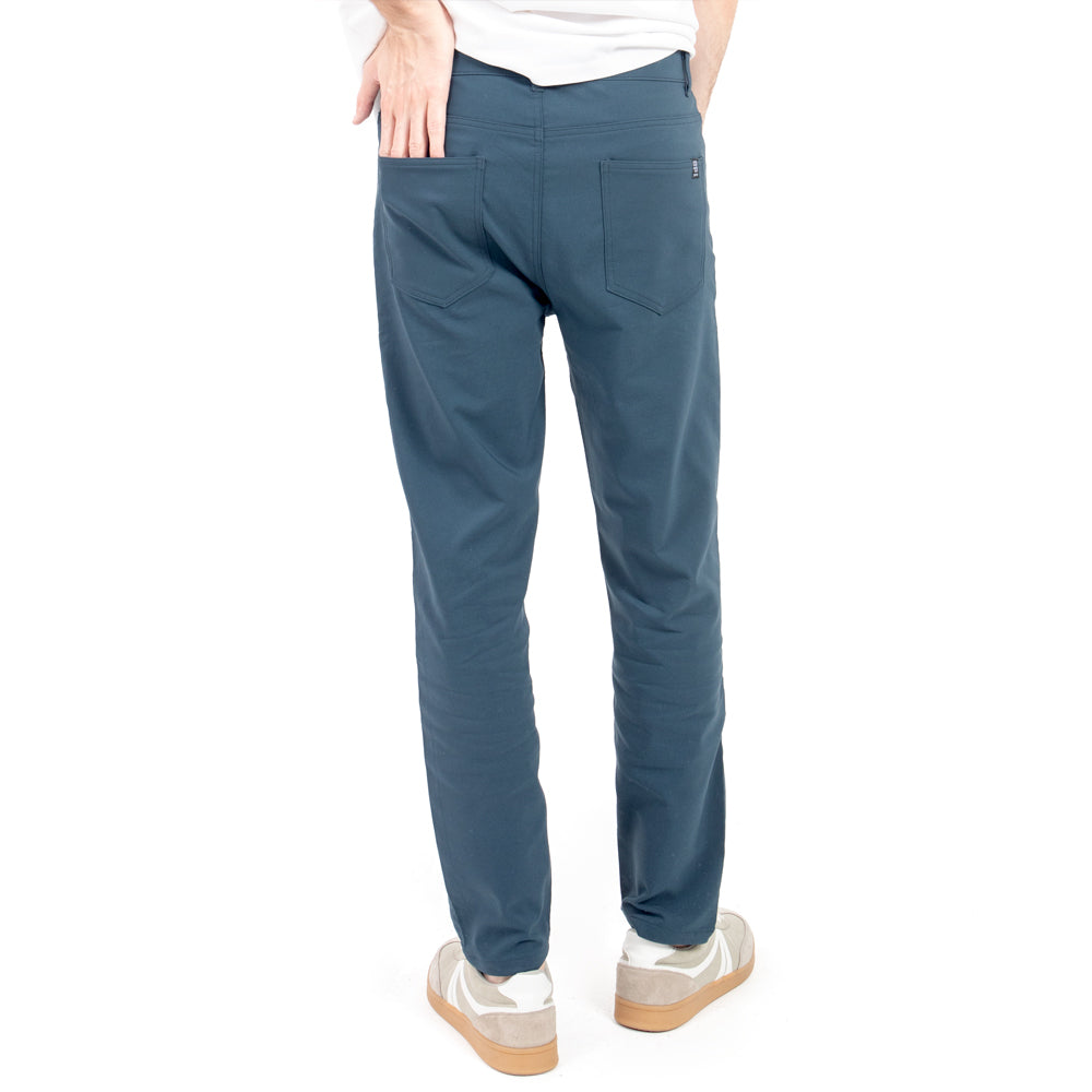 Foto 3 | Pantalón de Nylon Básico Ligero Quarry Azul para Hombre