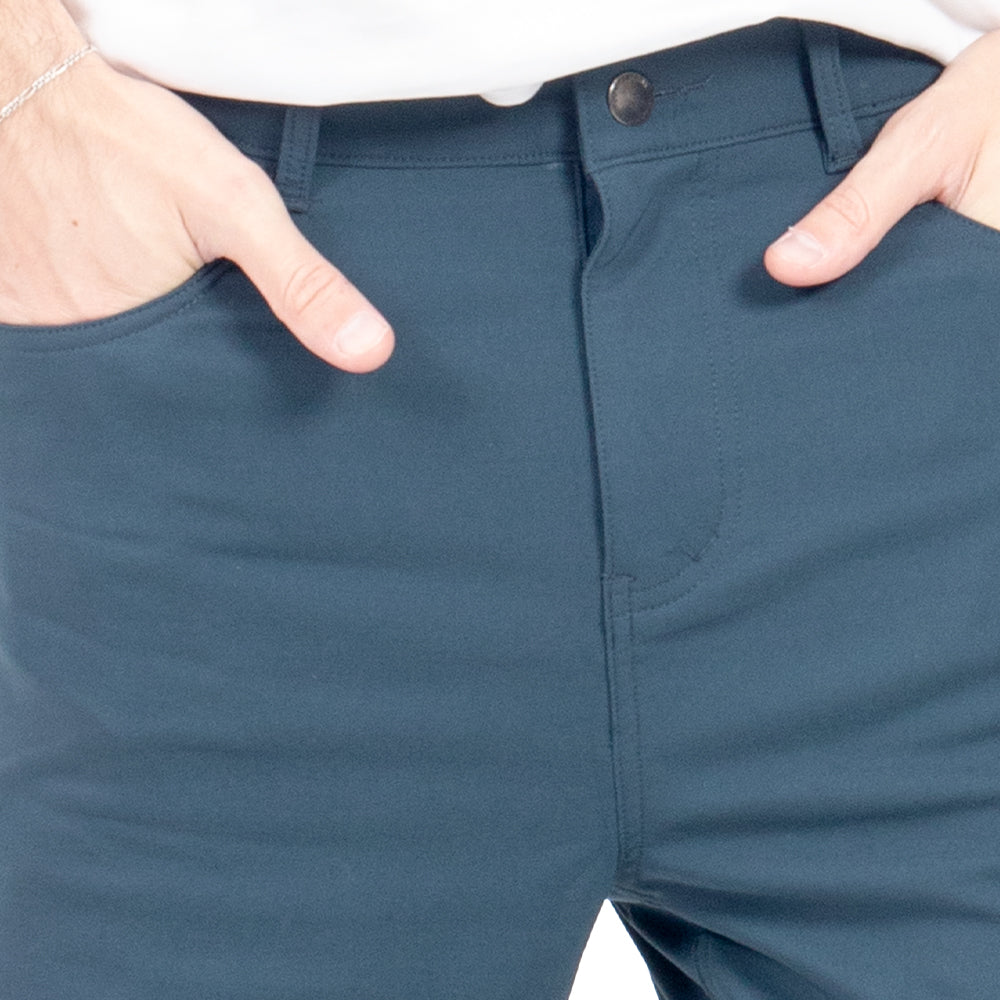 Foto 4 | Pantalón de Nylon Básico Ligero Quarry Azul para Hombre