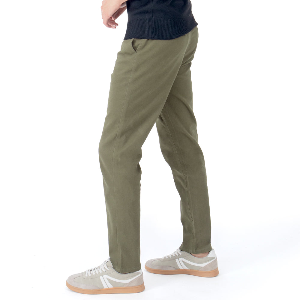 Foto 2 | Pantalón Para Hombre Liso Chino Quarry Color Verde Olivo