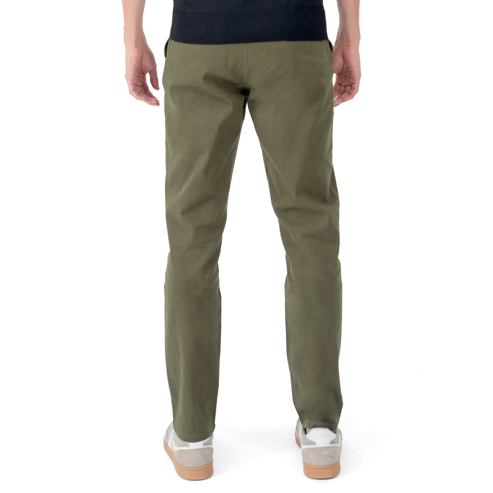 Foto 4 pulgar | Pantalón Para Hombre Liso Chino Quarry Color Verde Olivo