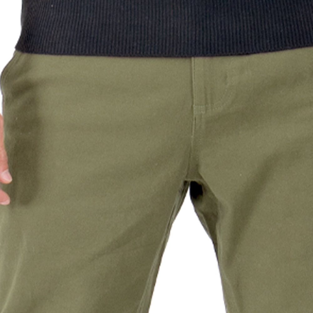 Foto 5 pulgar | Pantalón Para Hombre Liso Chino Quarry Color Verde Olivo