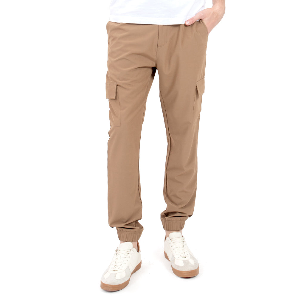 Foto 2 pulgar | Pantalón Jogger Cargo de Nylon Quarry Khaki para Hombre