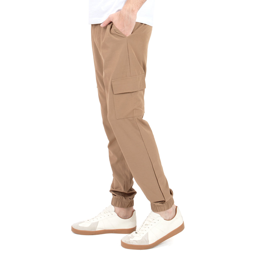Foto 3 pulgar | Pantalón Jogger Cargo de Nylon Quarry Khaki para Hombre