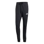 Pants Essentials French Terry 3 Franjas Adidas Negro Hombre