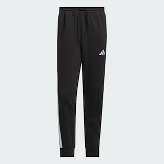 Foto 2 | Pants Essentials Fleece 3 Franjas Adidas Negro Hombre