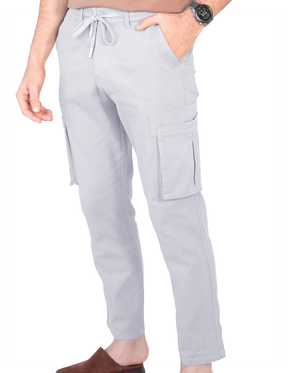 Foto 3 pulgar | Pantalon Jogger Roosevelt French-le2404 Melange