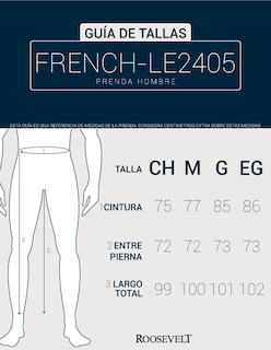 Foto 5 | Pantalón Jogger Roosevelt French-LE2405 Verde