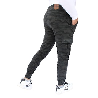 Foto 2 | Pantalón Jogger Cargo Camuflaje Gris John Silver