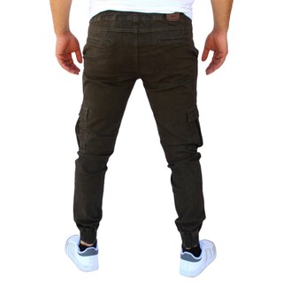 Foto 3 | Pantalón Jogger Cargo Verde Militar John Silver