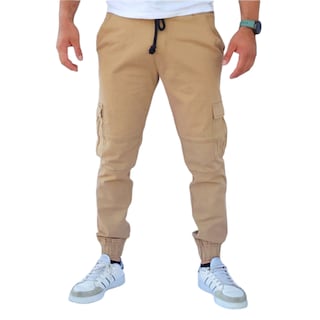 Foto 1 | Pantalón Jogger Cargo Caqui Claro John Silver
