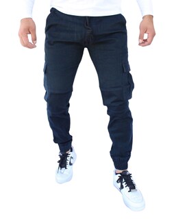 Foto 1 | Pantalón Jogger Cargo Petroleo John Silver