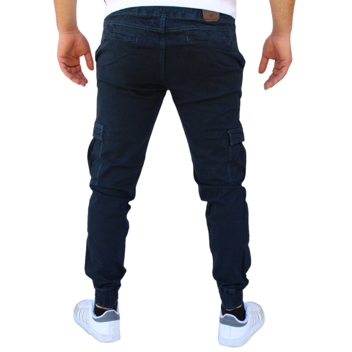 Foto 5 pulgar | Pantalón Jogger Cargo Petroleo John Silver