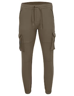 Foto 5 | Pantalon Hombre Cintura Y Tobillo Ajustable Premium Café Roosevelt C362
