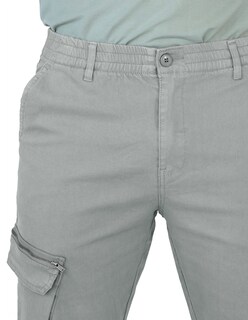 Foto 3 | Pantalon Cargo Bolsas Laterales Caballero Menta Roosevelt C352