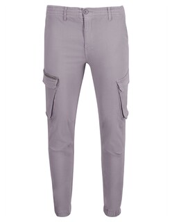 Foto 4 | Pantalon Cargo Bolsas Laterales Caballero Terracota Roosevelt C352